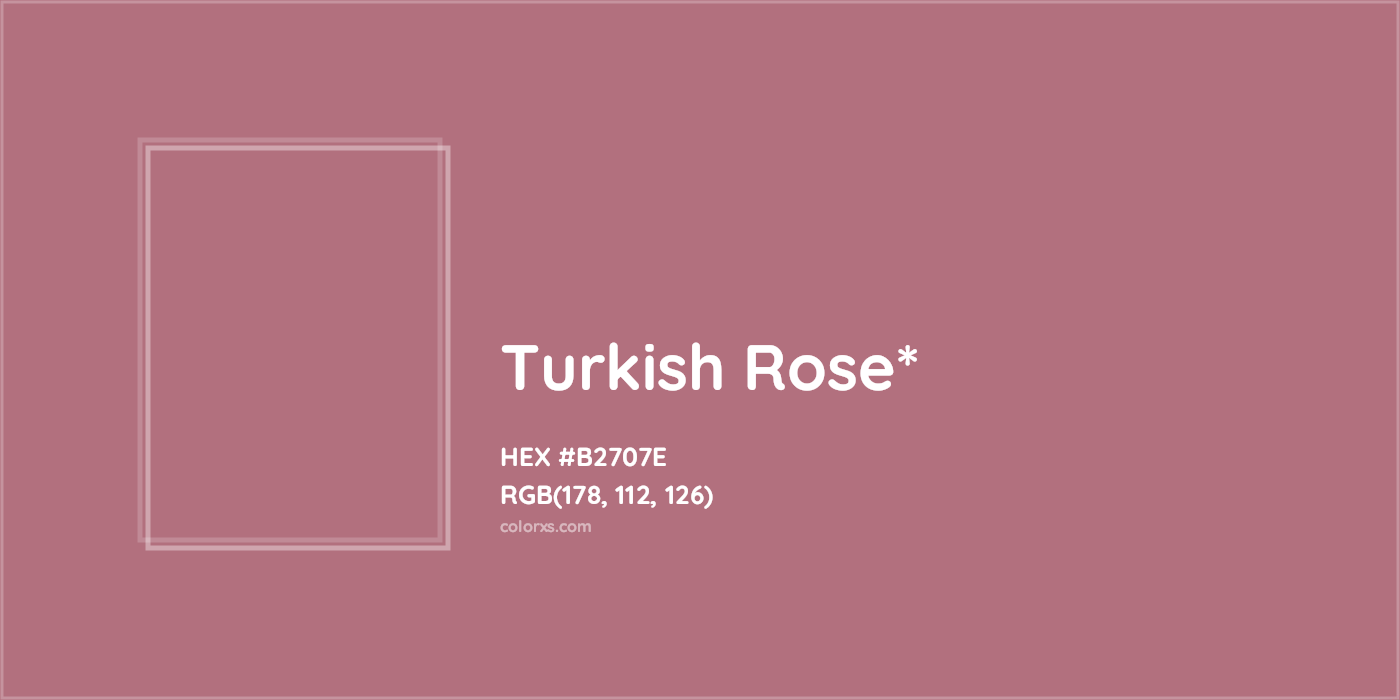 HEX #B2707E Color Name, Color Code, Palettes, Similar Paints, Images