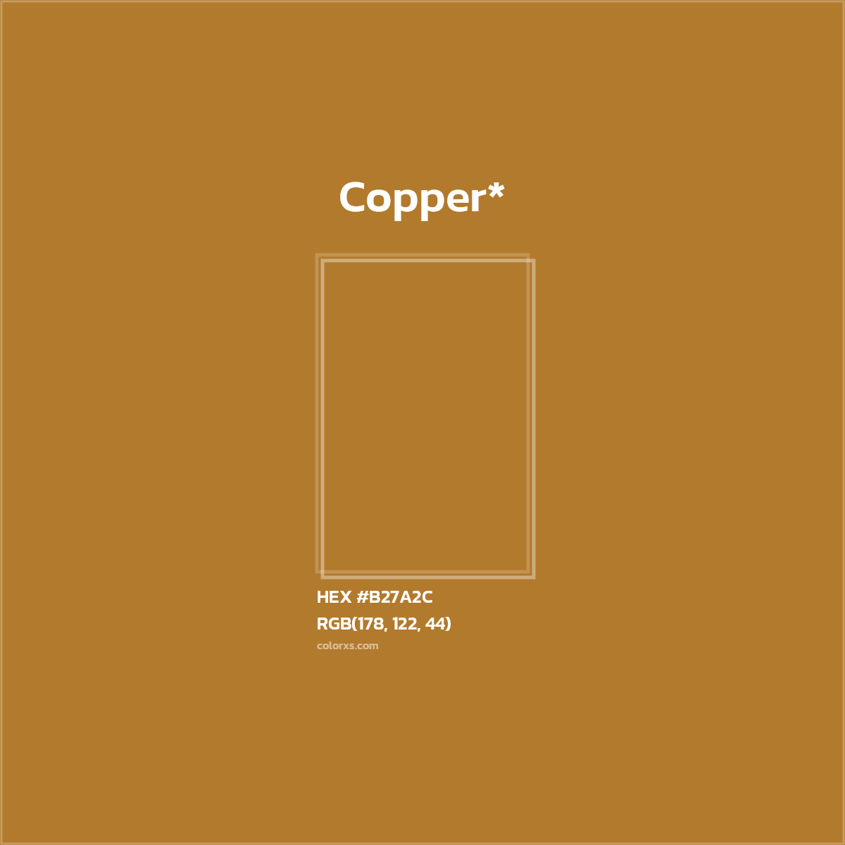 HEX #B27A2C Color Name, Color Code, Palettes, Similar Paints, Images