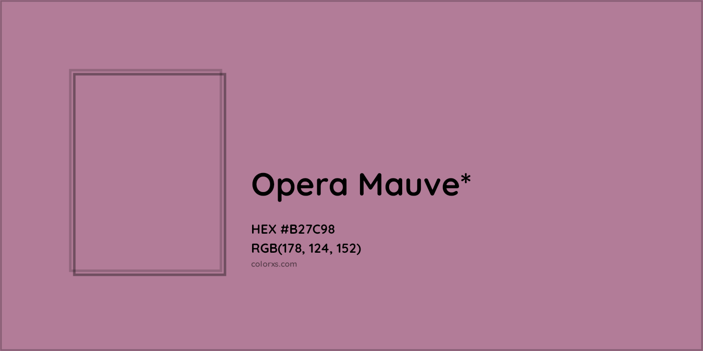 HEX #B27C98 Color Name, Color Code, Palettes, Similar Paints, Images