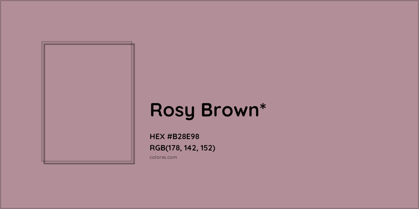HEX #B28E98 Color Name, Color Code, Palettes, Similar Paints, Images