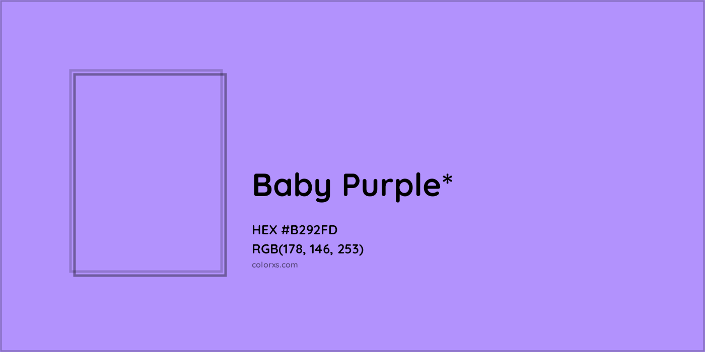 HEX #B292FD Color Name, Color Code, Palettes, Similar Paints, Images