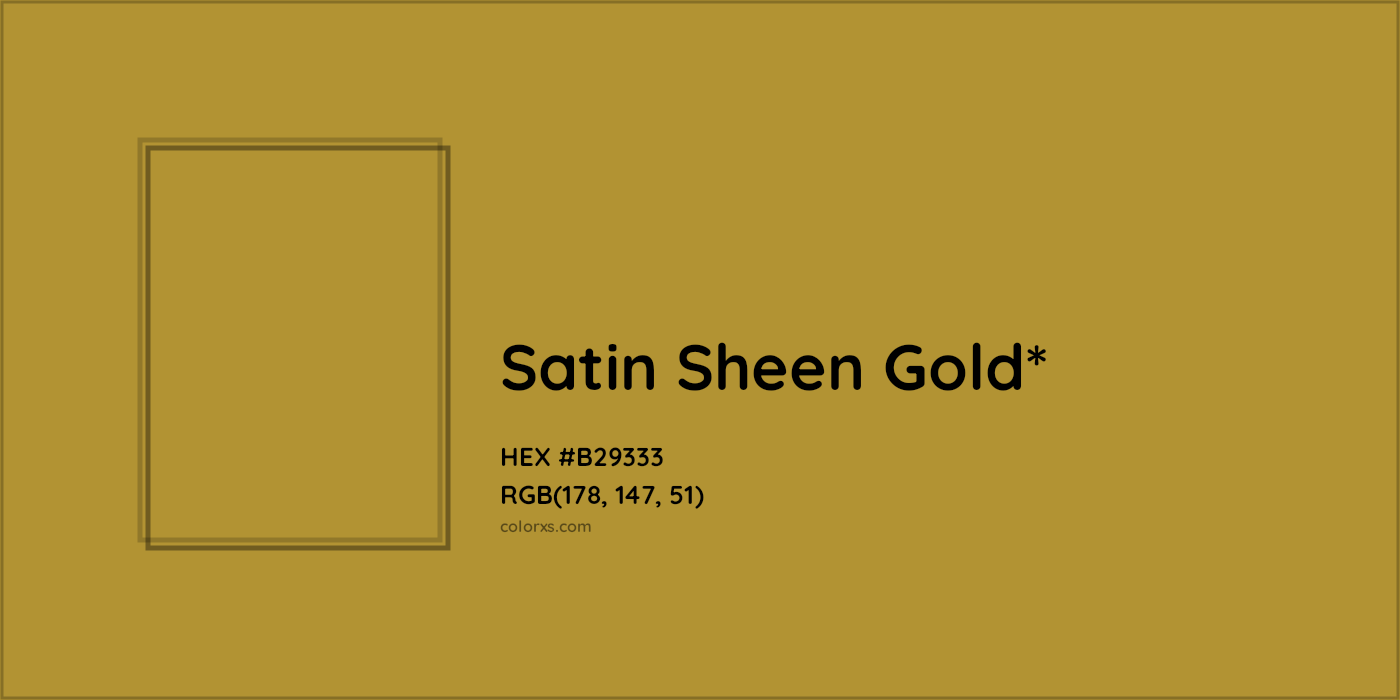 HEX #B29333 Color Name, Color Code, Palettes, Similar Paints, Images