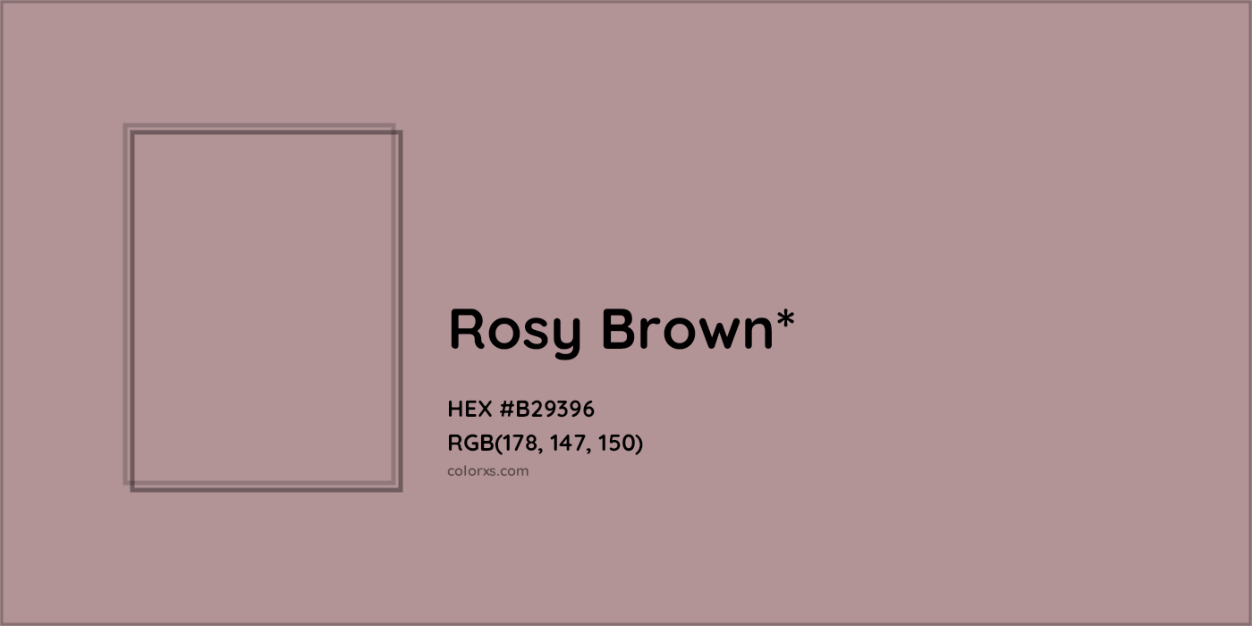 HEX #B29396 Color Name, Color Code, Palettes, Similar Paints, Images
