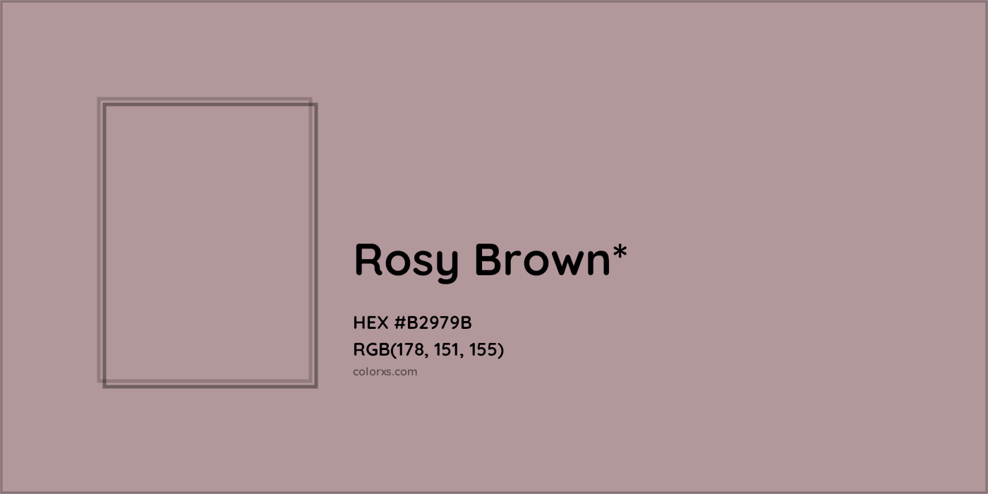 HEX #B2979B Color Name, Color Code, Palettes, Similar Paints, Images