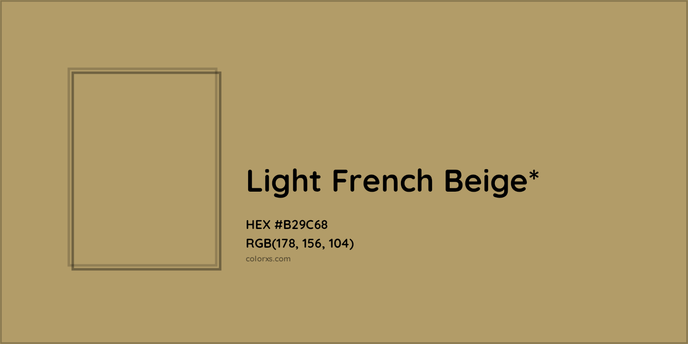 HEX #B29C68 Color Name, Color Code, Palettes, Similar Paints, Images