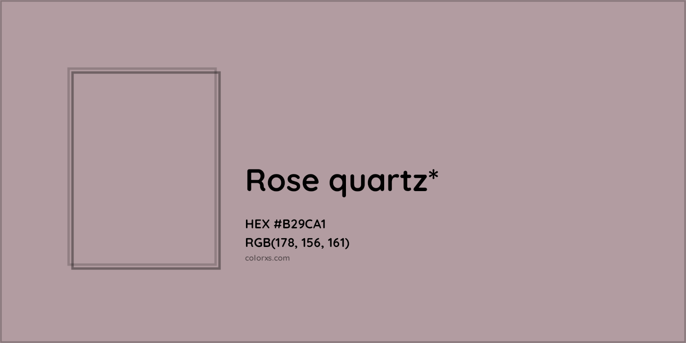 HEX #B29CA1 Color Name, Color Code, Palettes, Similar Paints, Images