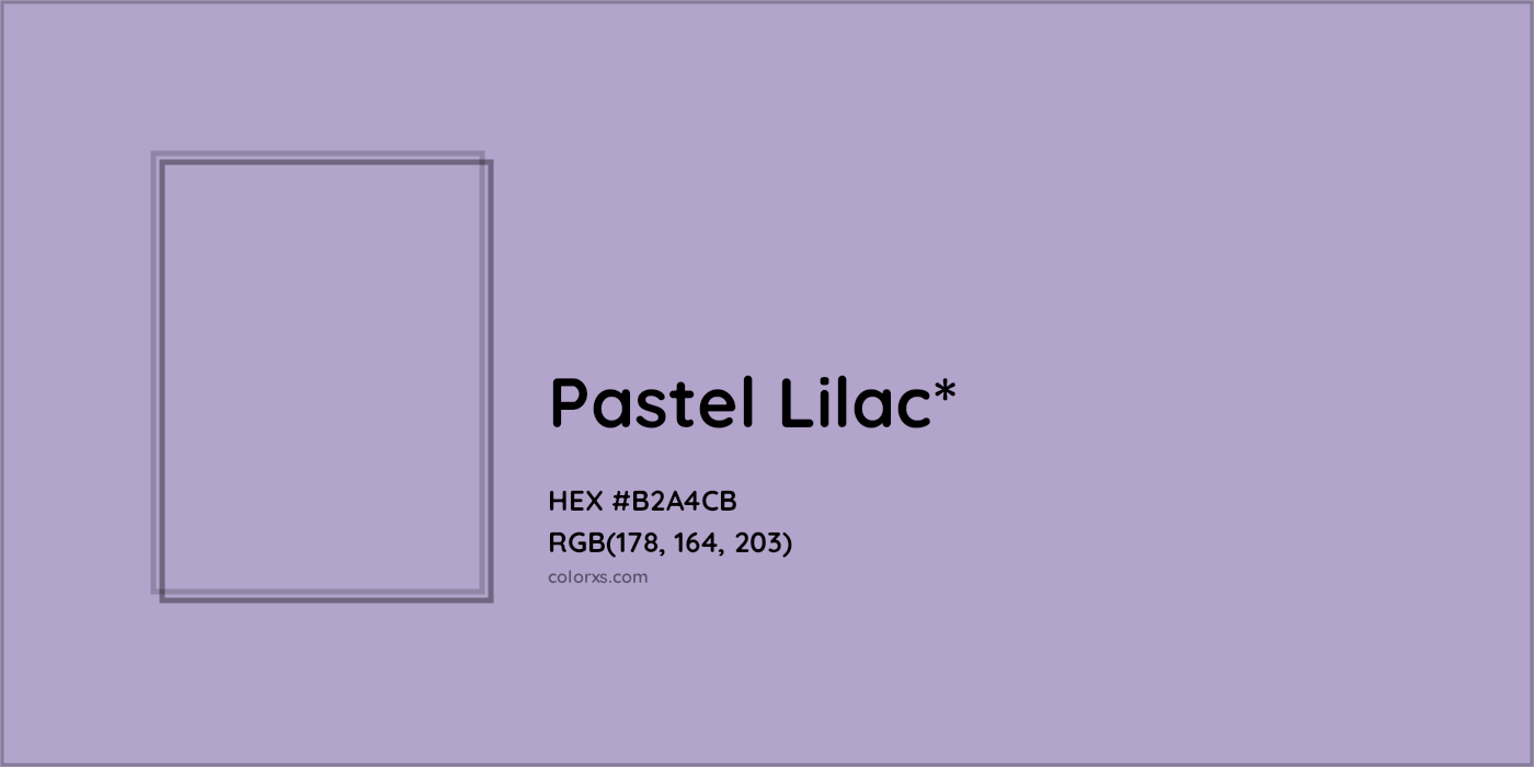 HEX #B2A4CB Color Name, Color Code, Palettes, Similar Paints, Images