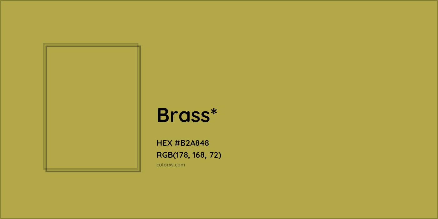 HEX #B2A848 Color Name, Color Code, Palettes, Similar Paints, Images