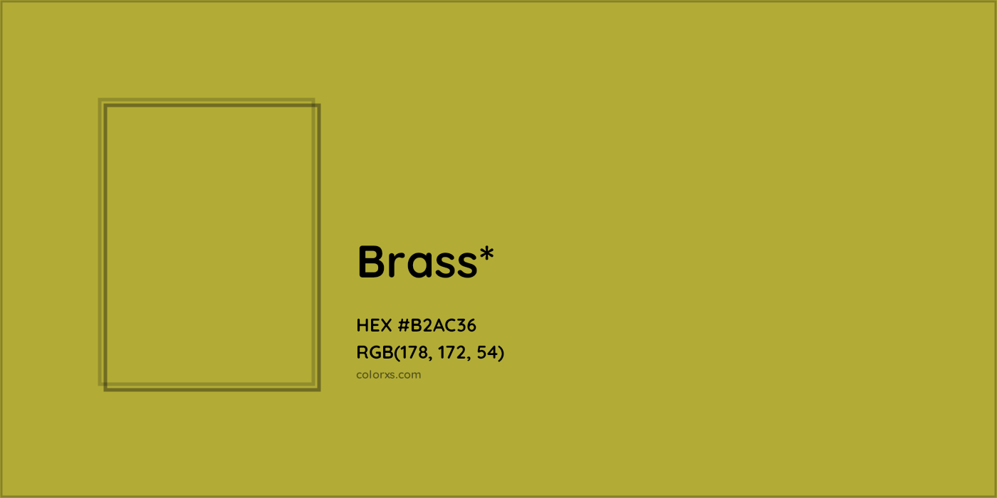 HEX #B2AC36 Color Name, Color Code, Palettes, Similar Paints, Images