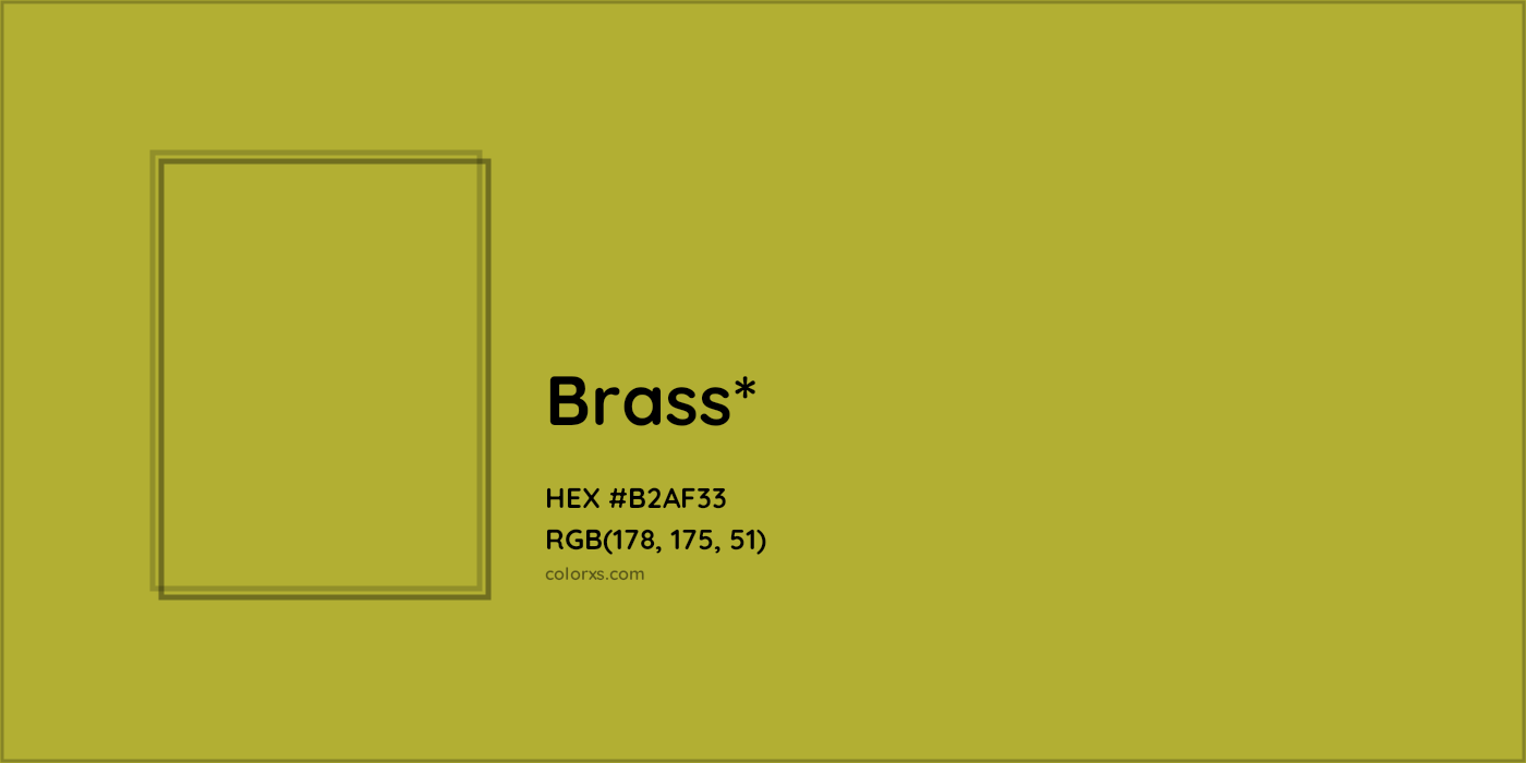 HEX #B2AF33 Color Name, Color Code, Palettes, Similar Paints, Images