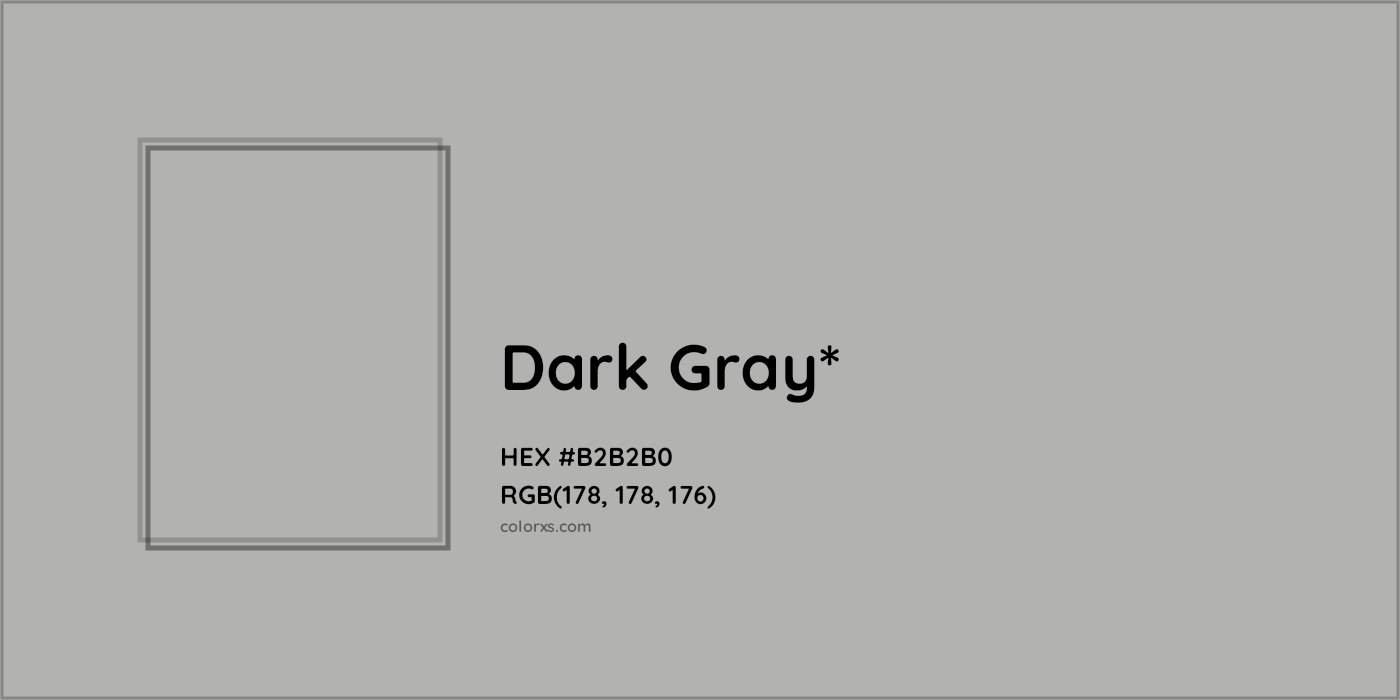 HEX #B2B2B0 Color Name, Color Code, Palettes, Similar Paints, Images