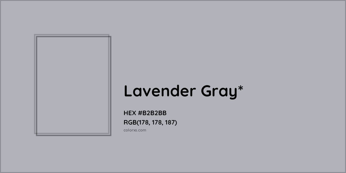 HEX #B2B2BB Color Name, Color Code, Palettes, Similar Paints, Images