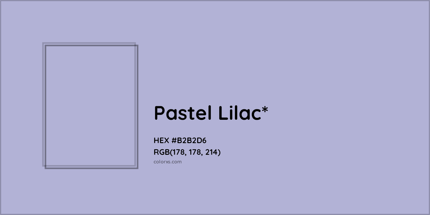 HEX #B2B2D6 Color Name, Color Code, Palettes, Similar Paints, Images