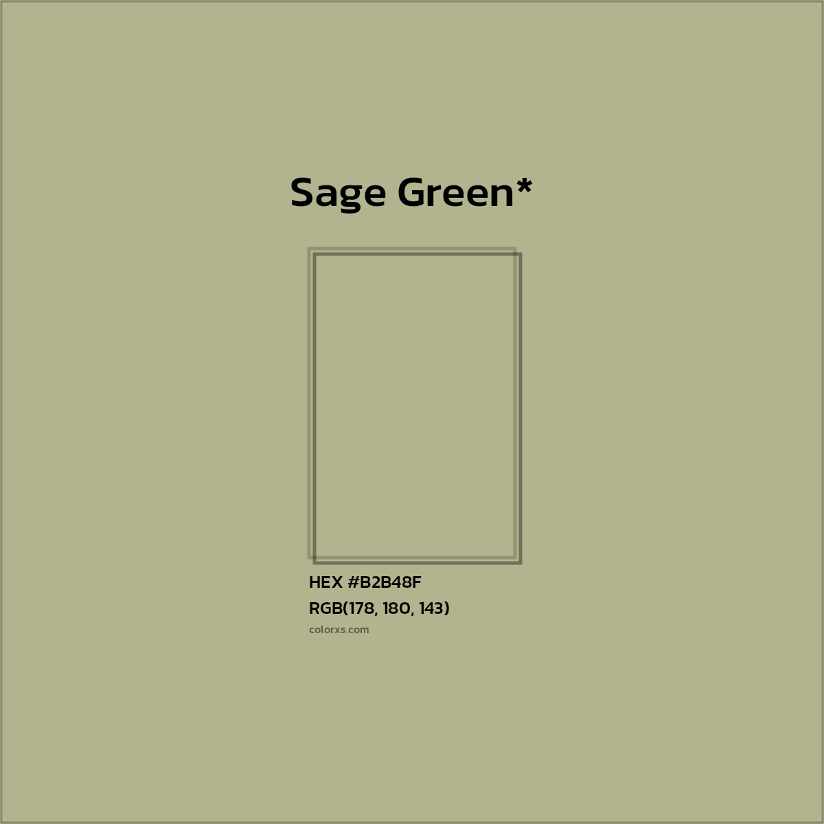 HEX #B2B48F Color Name, Color Code, Palettes, Similar Paints, Images
