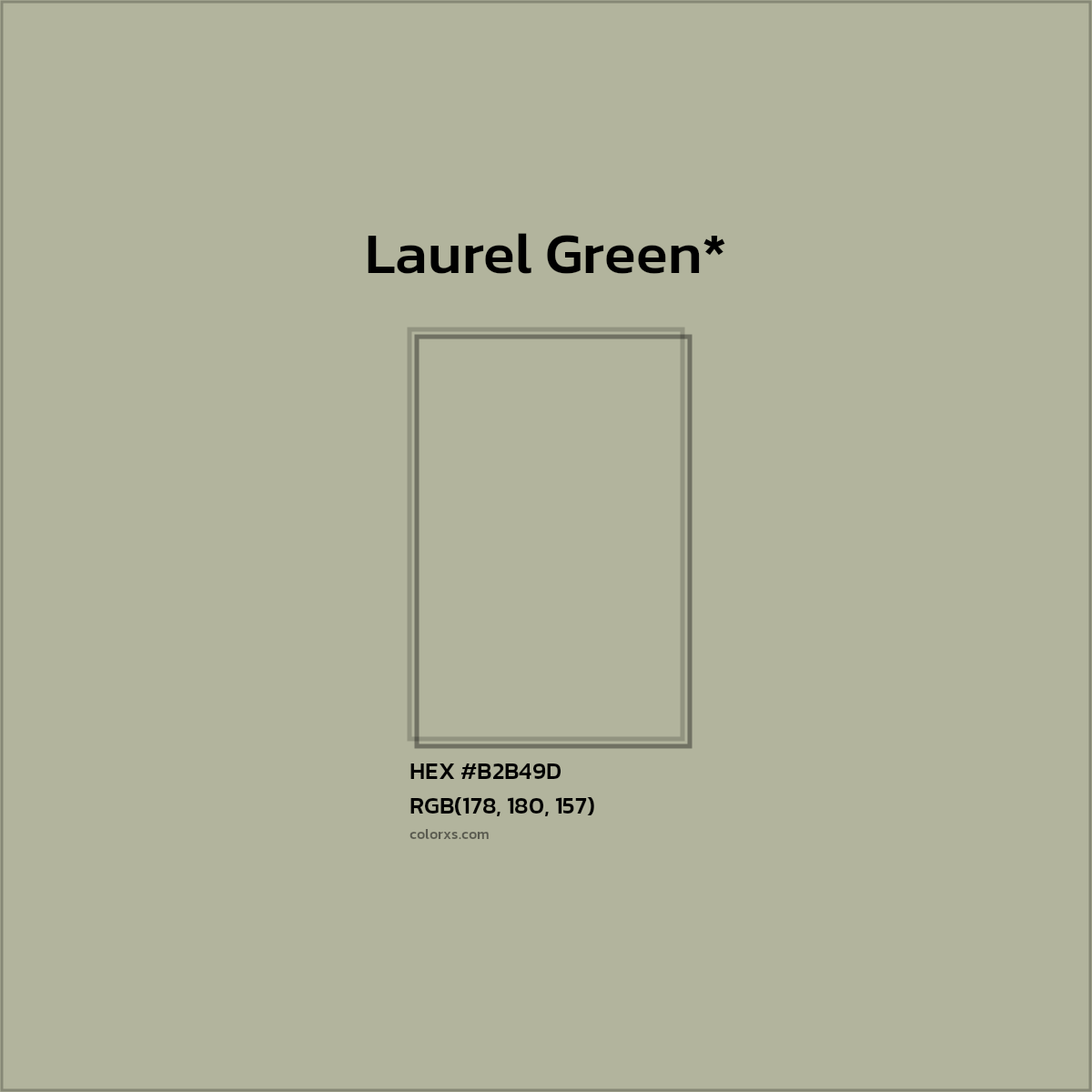 HEX #B2B49D Color Name, Color Code, Palettes, Similar Paints, Images