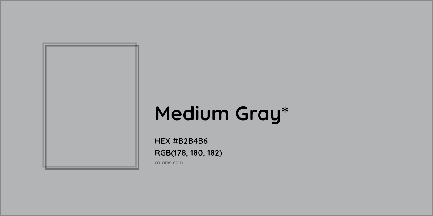 HEX #B2B4B6 Color Name, Color Code, Palettes, Similar Paints, Images