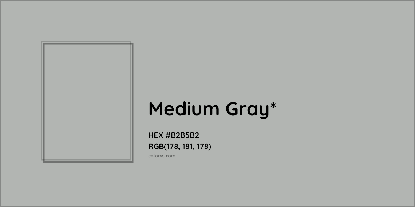HEX #B2B5B2 Color Name, Color Code, Palettes, Similar Paints, Images