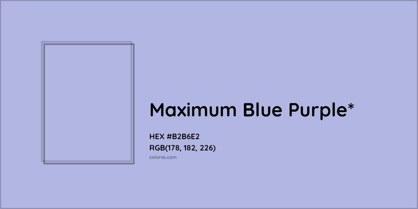 HEX #B2B6E2 Color Name, Color Code, Palettes, Similar Paints, Images