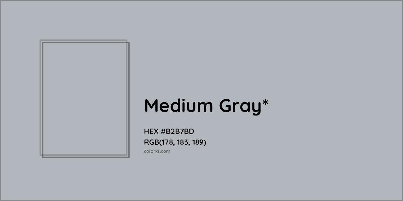 HEX #B2B7BD Color Name, Color Code, Palettes, Similar Paints, Images