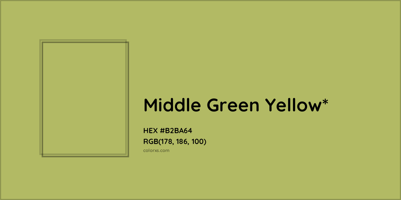 HEX #B2BA64 Color Name, Color Code, Palettes, Similar Paints, Images