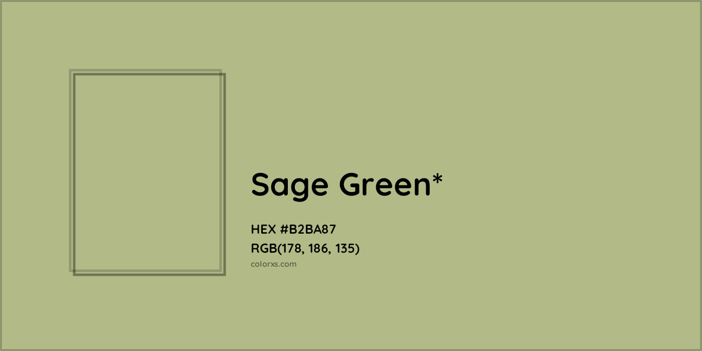 HEX #B2BA87 Color Name, Color Code, Palettes, Similar Paints, Images