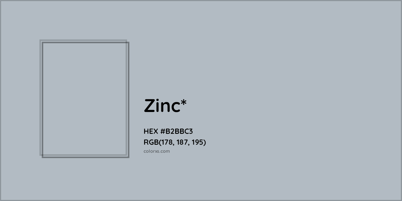 HEX #B2BBC3 Color Name, Color Code, Palettes, Similar Paints, Images