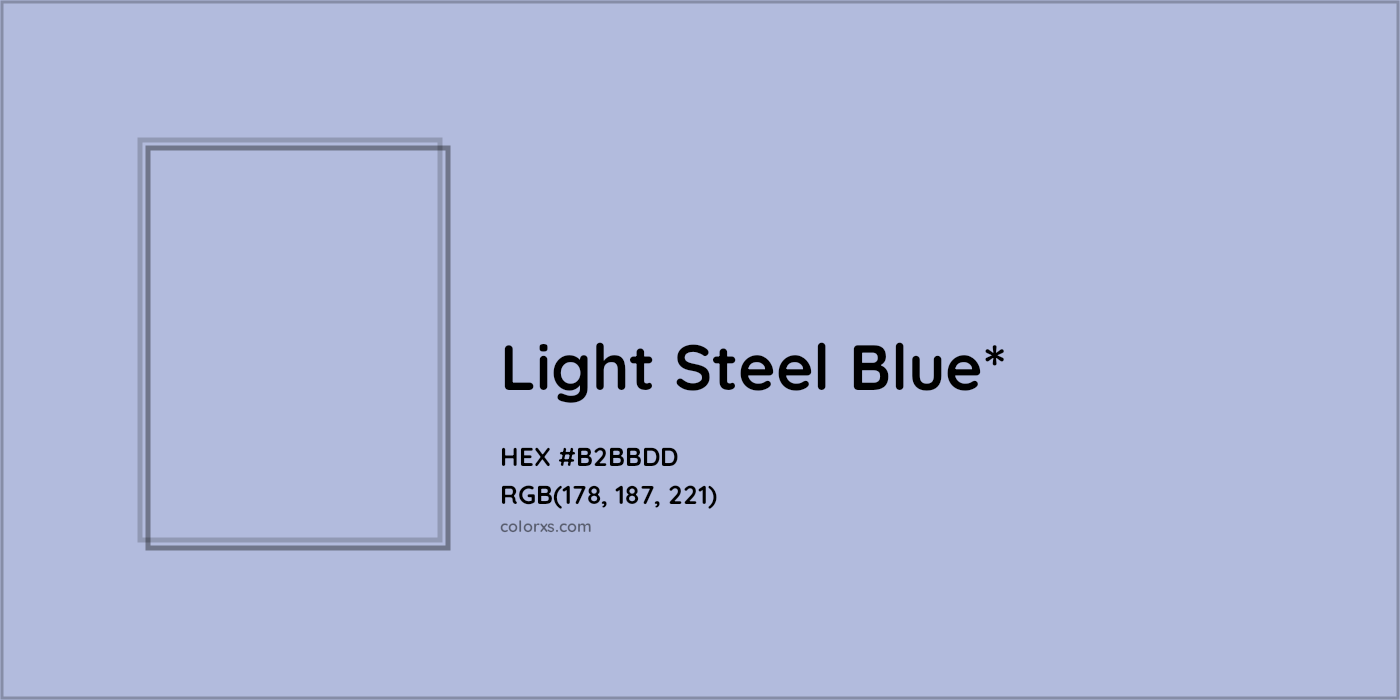 HEX #B2BBDD Color Name, Color Code, Palettes, Similar Paints, Images