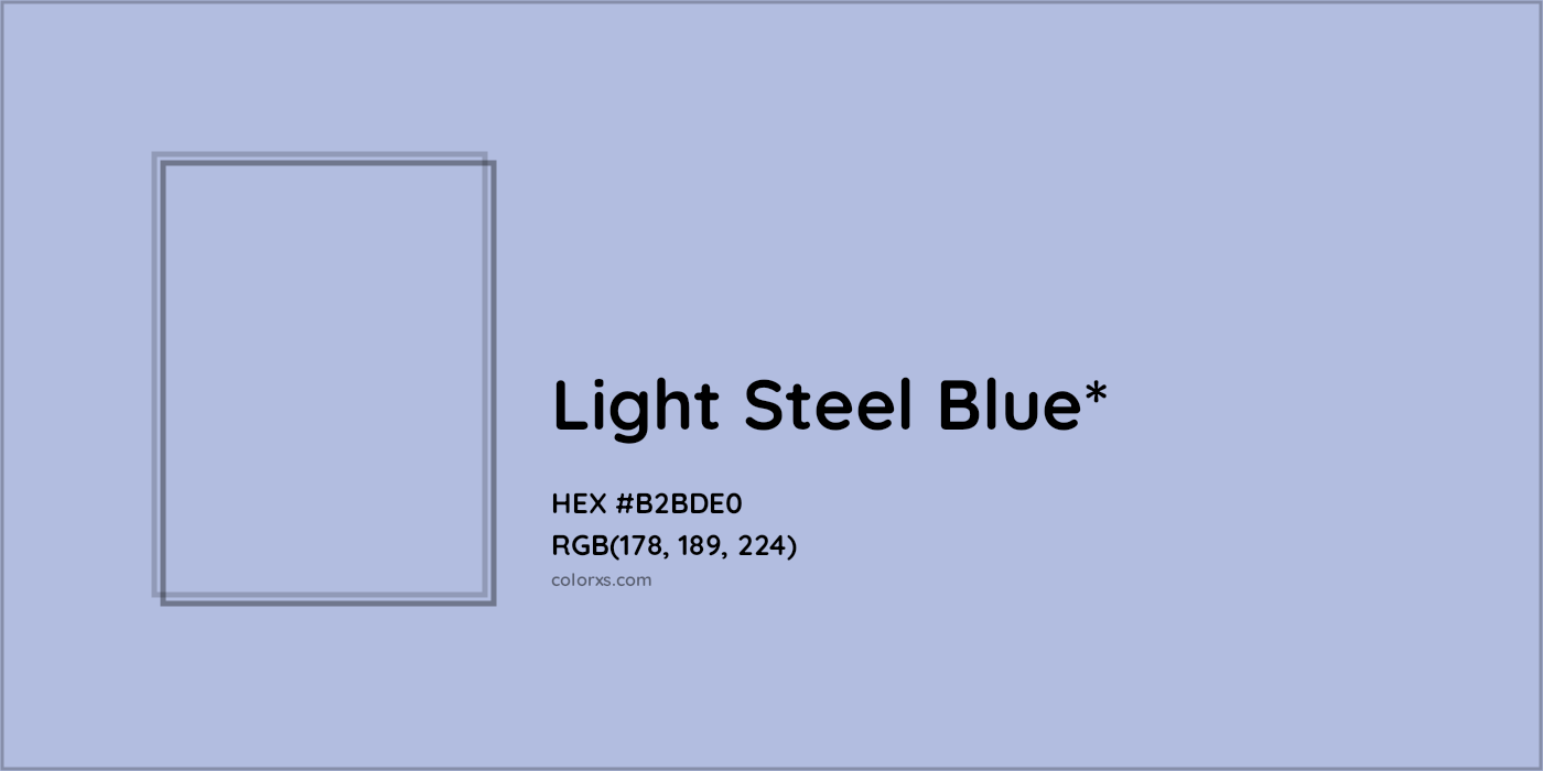 HEX #B2BDE0 Color Name, Color Code, Palettes, Similar Paints, Images