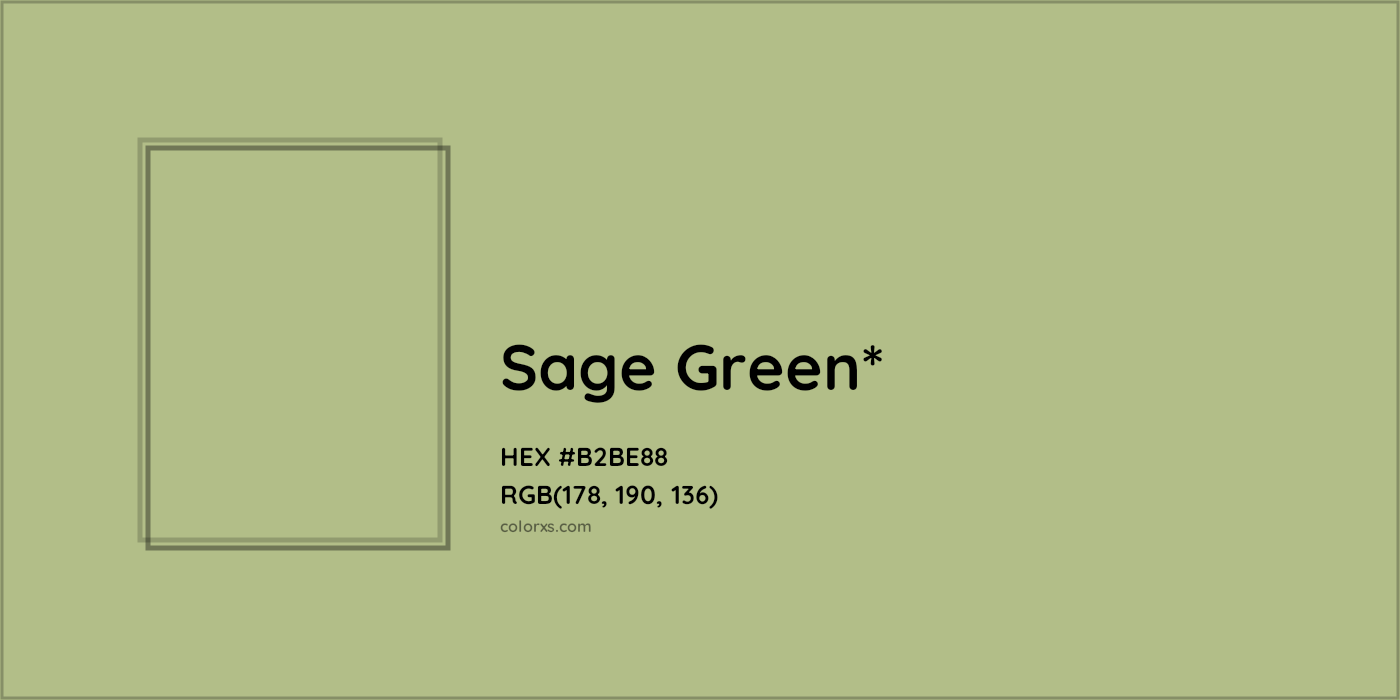 HEX #B2BE88 Color Name, Color Code, Palettes, Similar Paints, Images