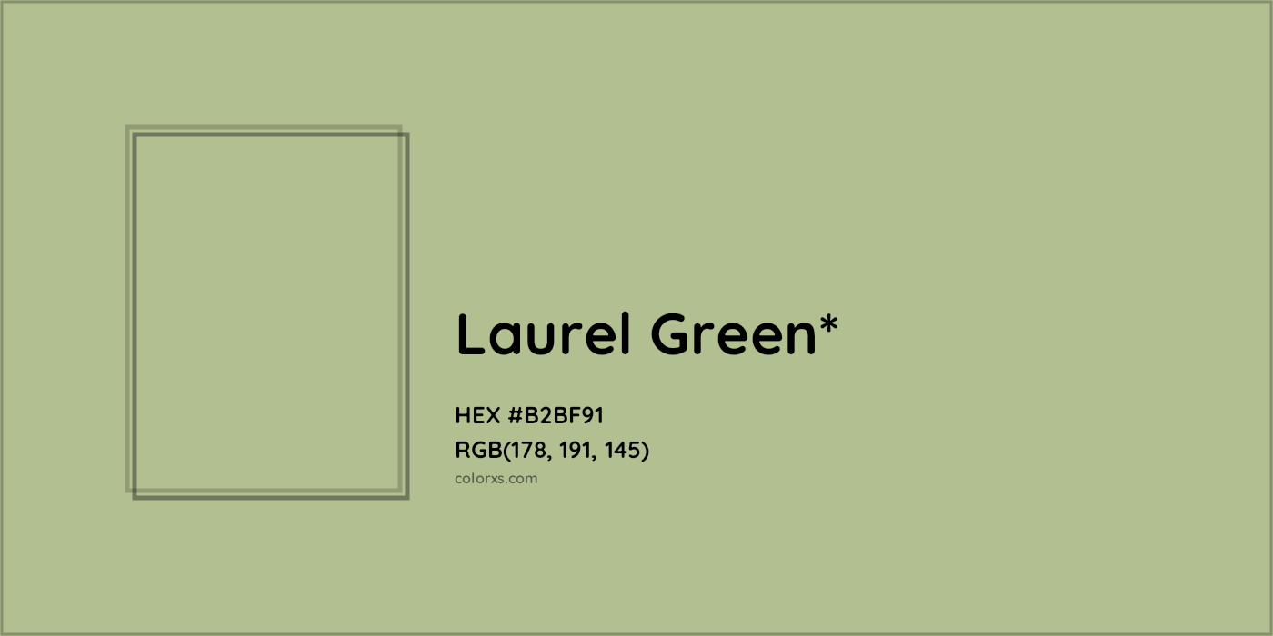 HEX #B2BF91 Color Name, Color Code, Palettes, Similar Paints, Images
