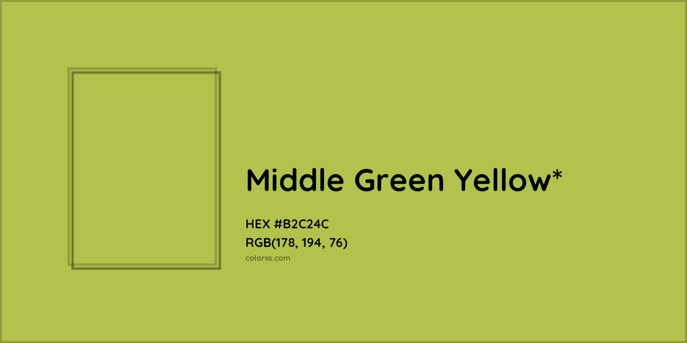 HEX #B2C24C Color Name, Color Code, Palettes, Similar Paints, Images