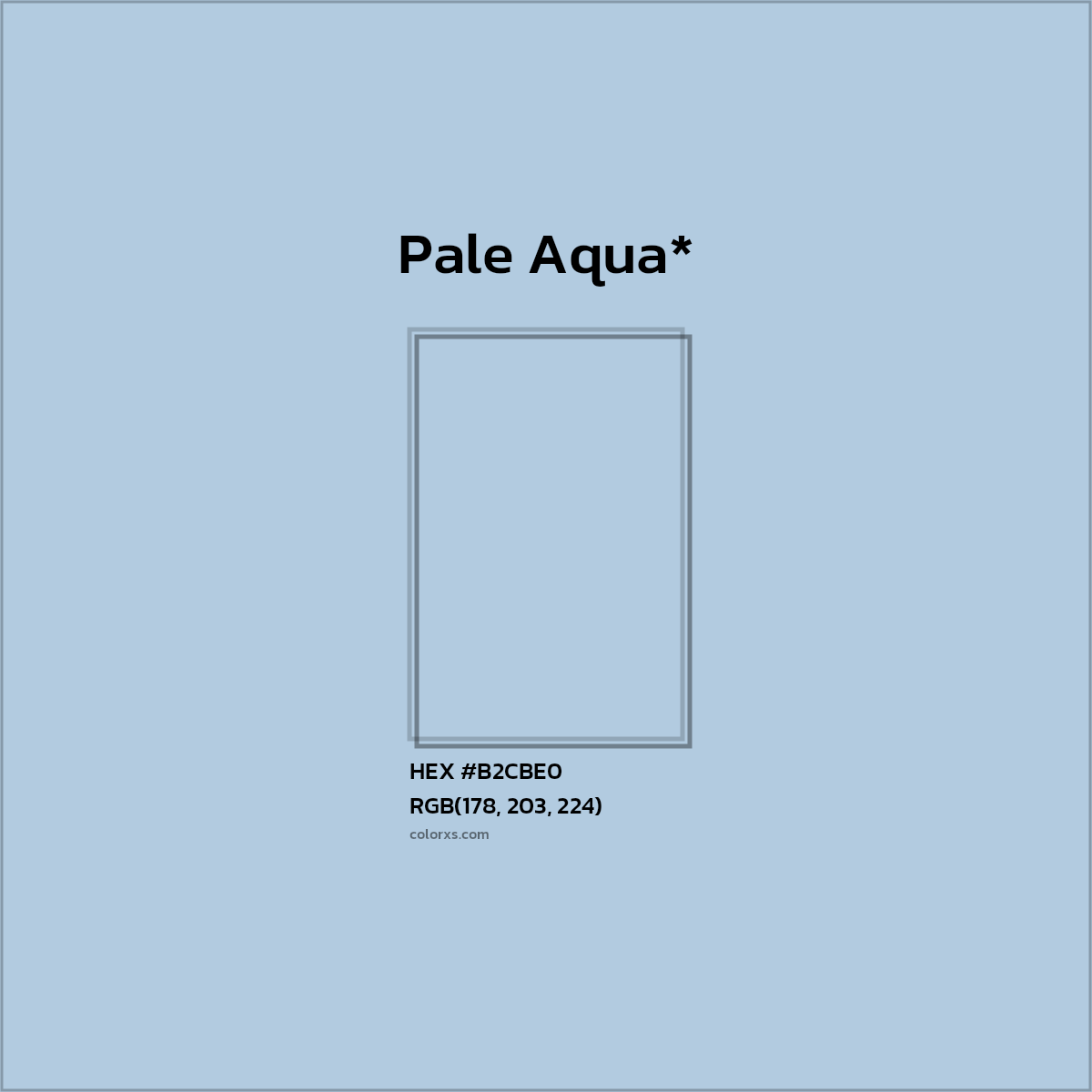 HEX #B2CBE0 Color Name, Color Code, Palettes, Similar Paints, Images