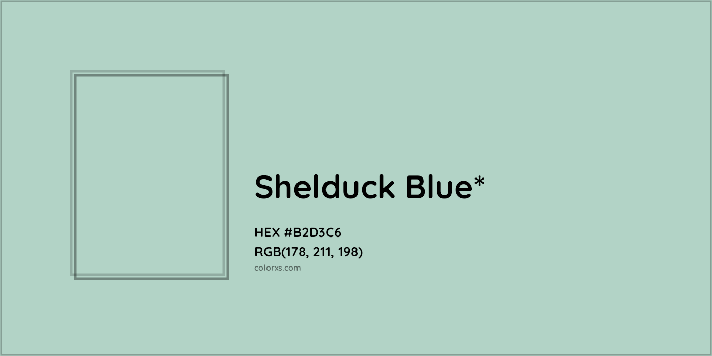 HEX #B2D3C6 Color Name, Color Code, Palettes, Similar Paints, Images