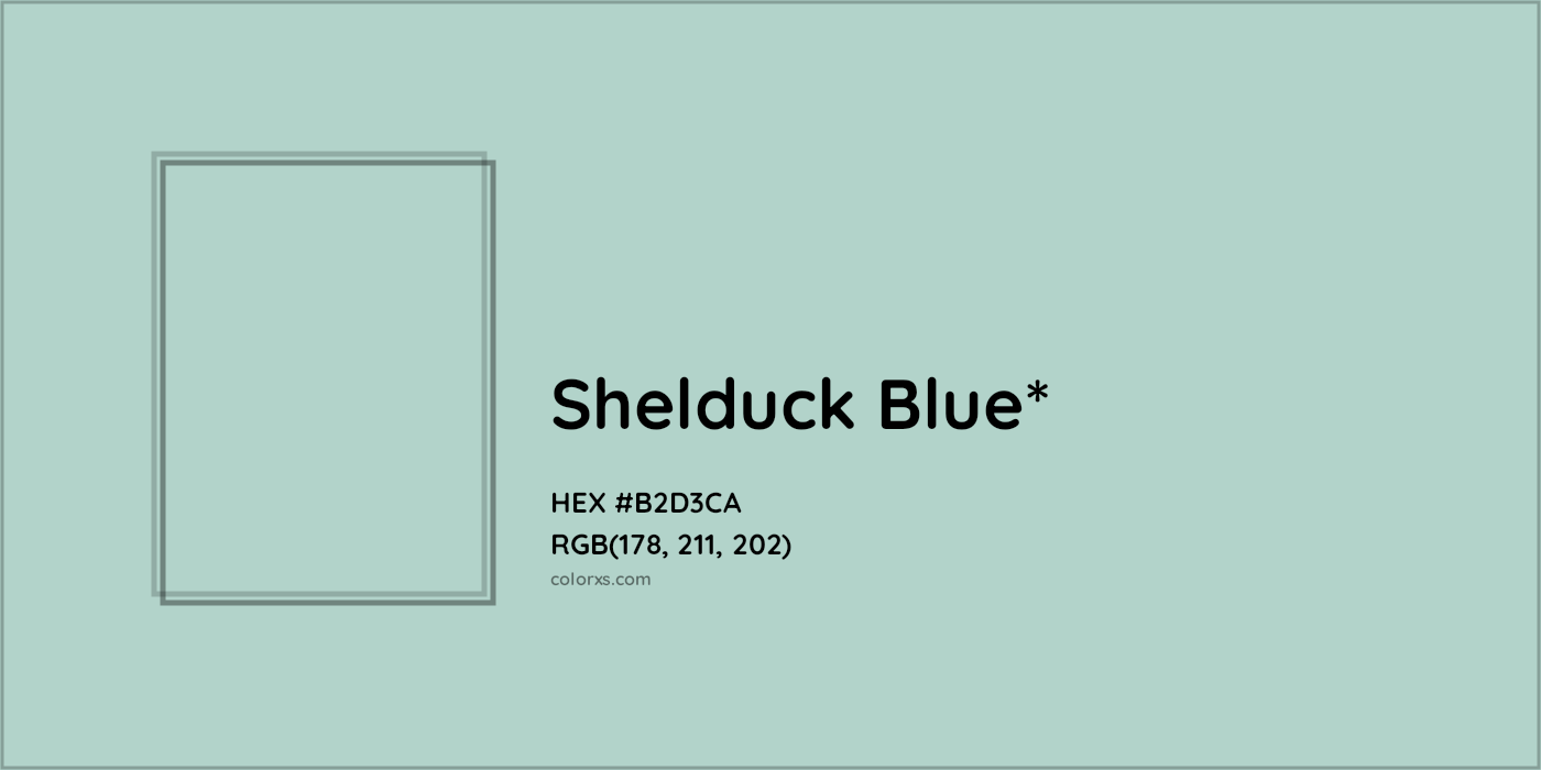 HEX #B2D3CA Color Name, Color Code, Palettes, Similar Paints, Images