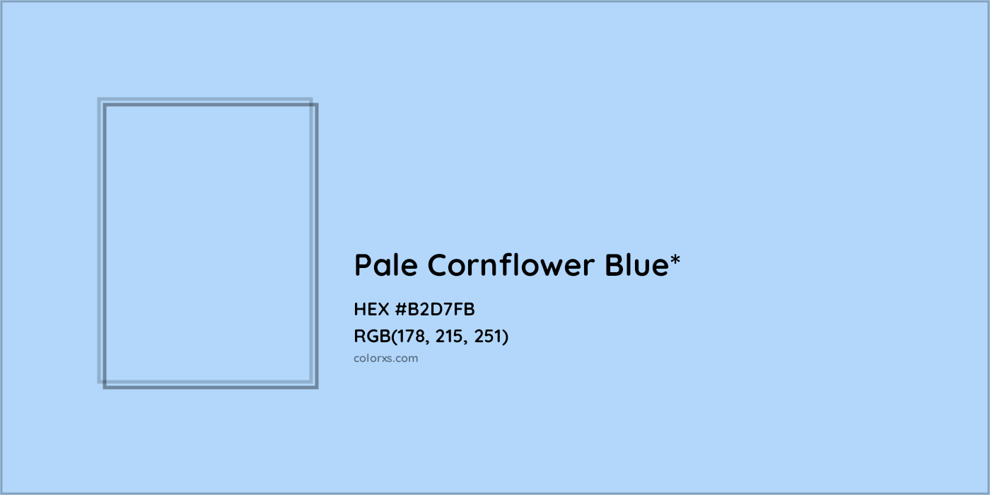 HEX #B2D7FB Color Name, Color Code, Palettes, Similar Paints, Images