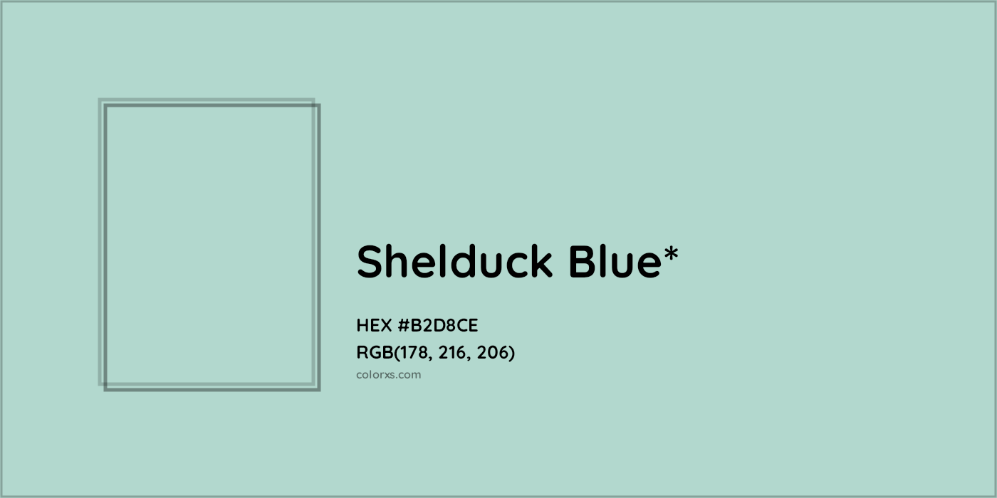 HEX #B2D8CE Color Name, Color Code, Palettes, Similar Paints, Images