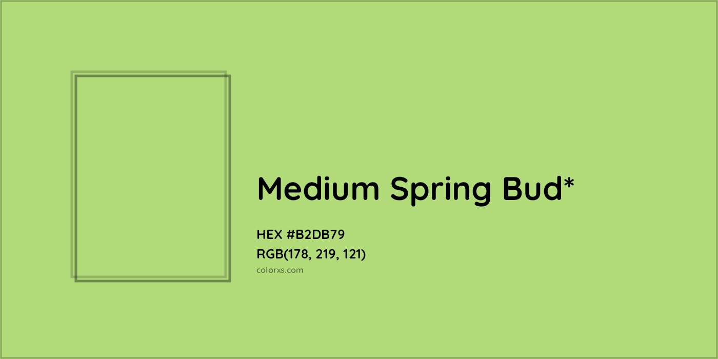 HEX #B2DB79 Color Name, Color Code, Palettes, Similar Paints, Images
