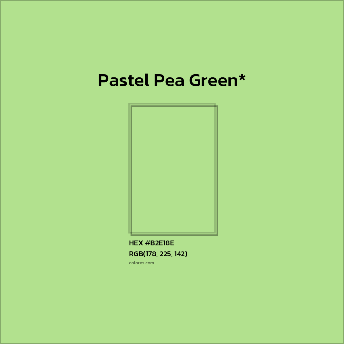HEX #B2E18E Color Name, Color Code, Palettes, Similar Paints, Images
