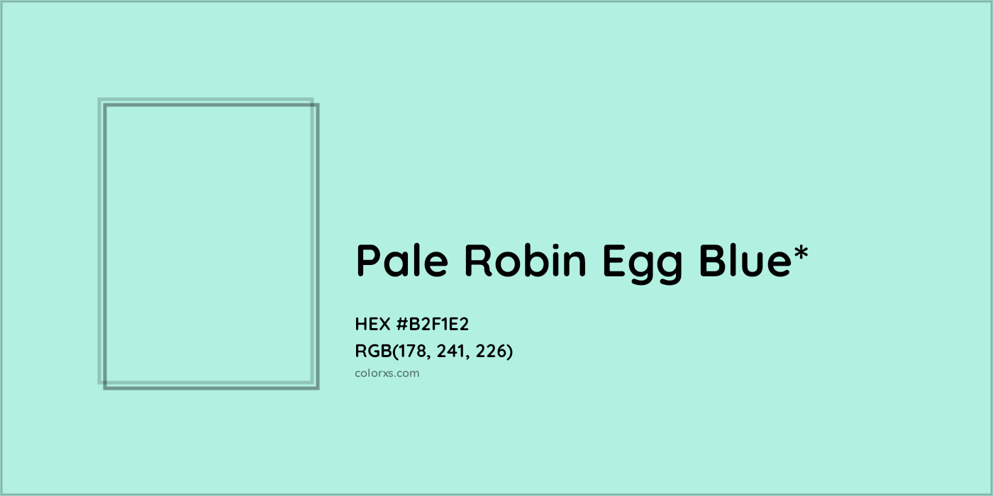 HEX #B2F1E2 Color Name, Color Code, Palettes, Similar Paints, Images
