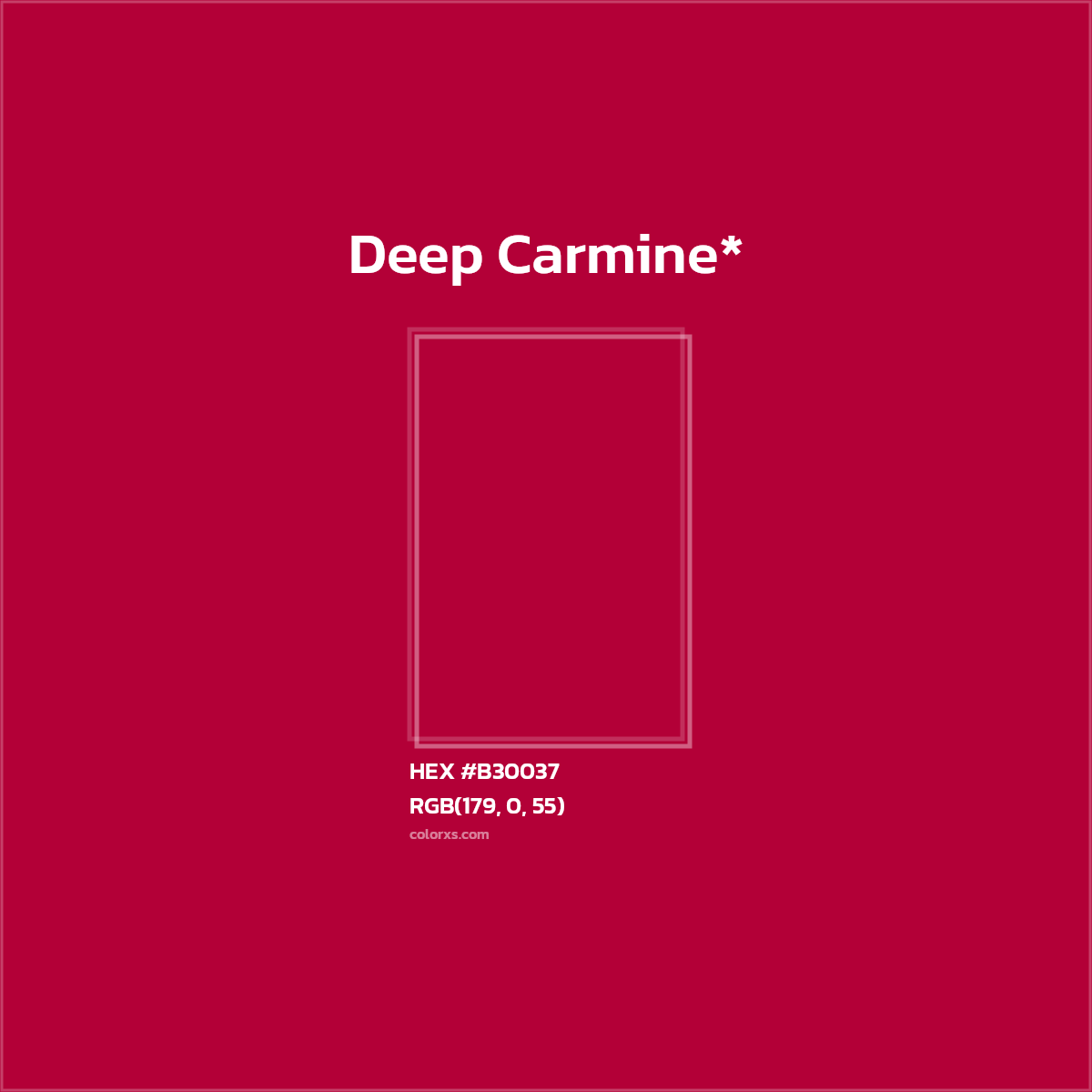 HEX #B30037 Color Name, Color Code, Palettes, Similar Paints, Images
