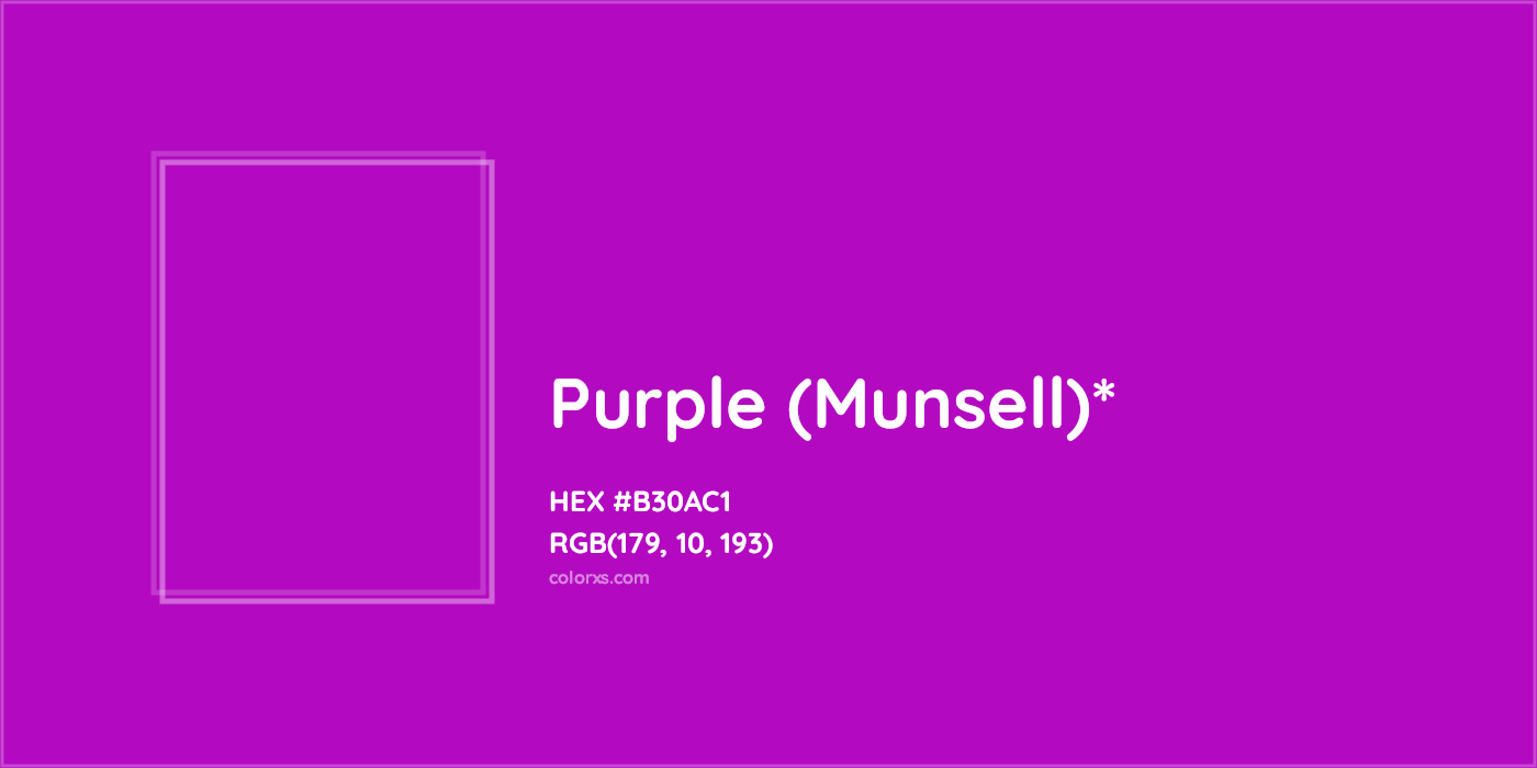 HEX #B30AC1 Color Name, Color Code, Palettes, Similar Paints, Images