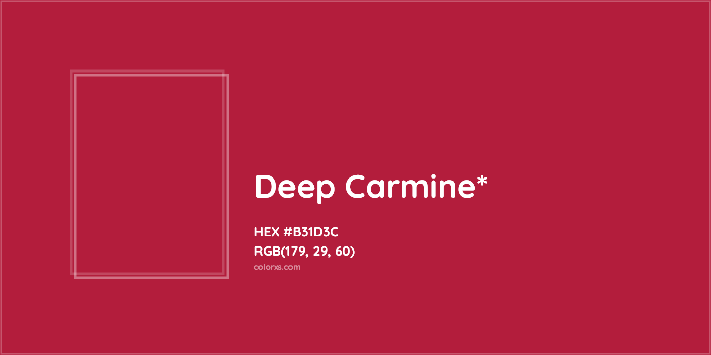 HEX #B31D3C Color Name, Color Code, Palettes, Similar Paints, Images