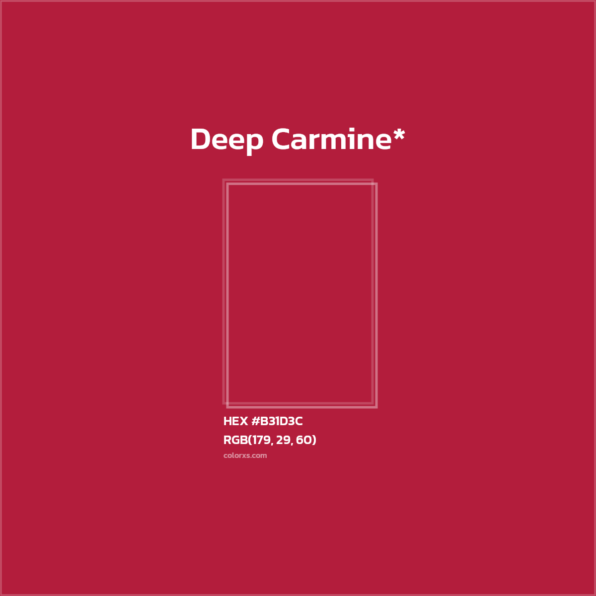 HEX #B31D3C Color Name, Color Code, Palettes, Similar Paints, Images