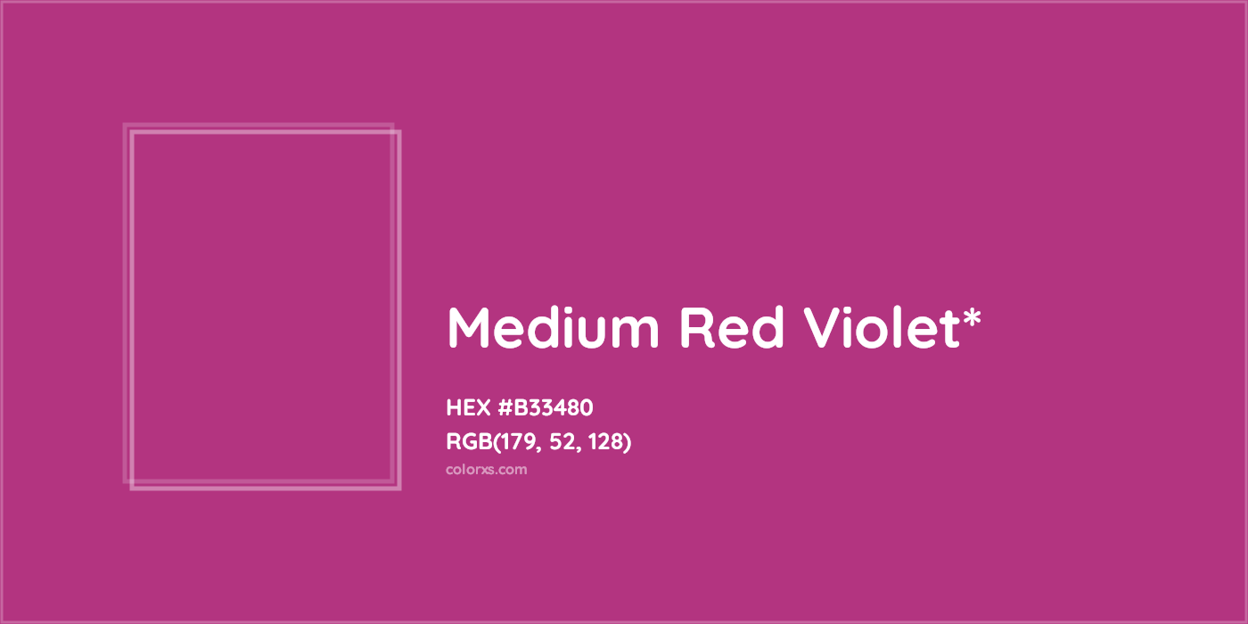 HEX #B33480 Color Name, Color Code, Palettes, Similar Paints, Images