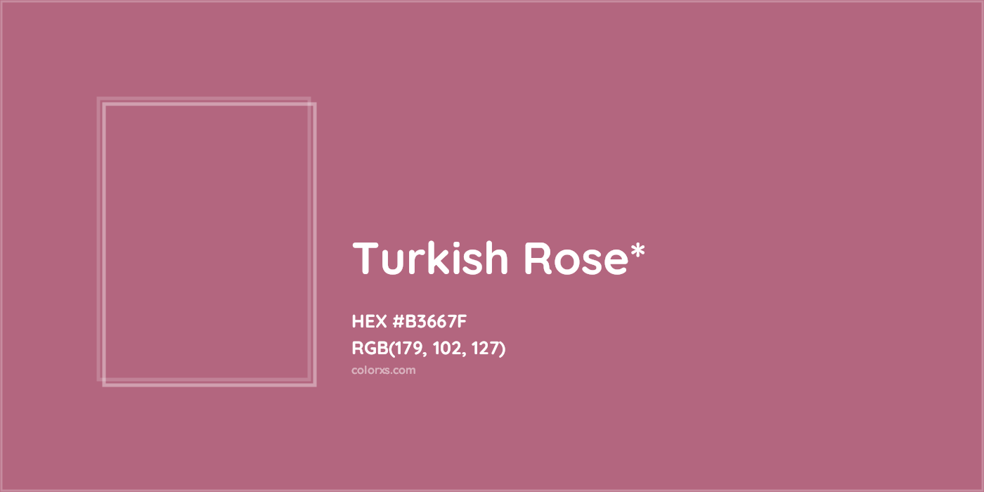 HEX #B3667F Color Name, Color Code, Palettes, Similar Paints, Images