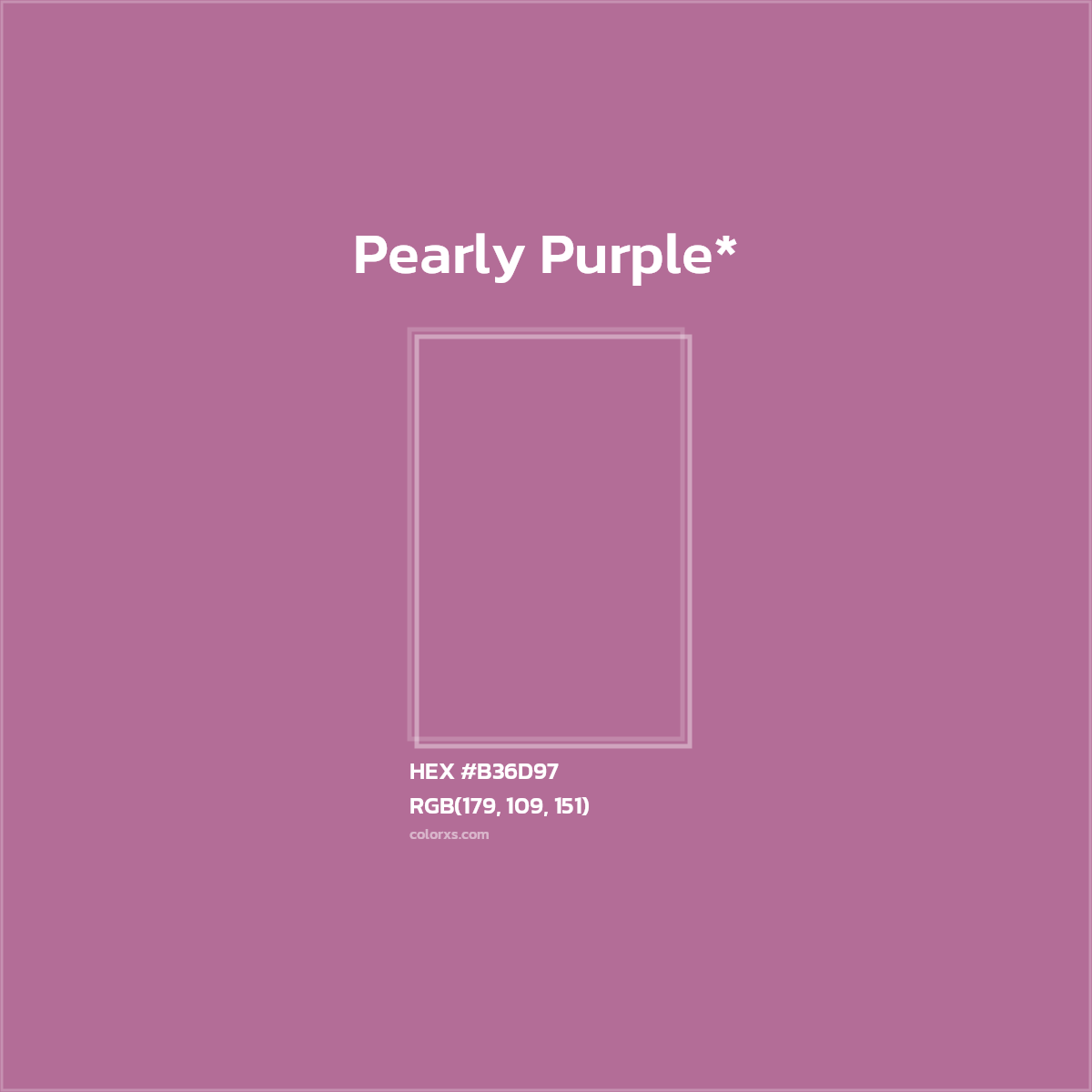 HEX #B36D97 Color Name, Color Code, Palettes, Similar Paints, Images