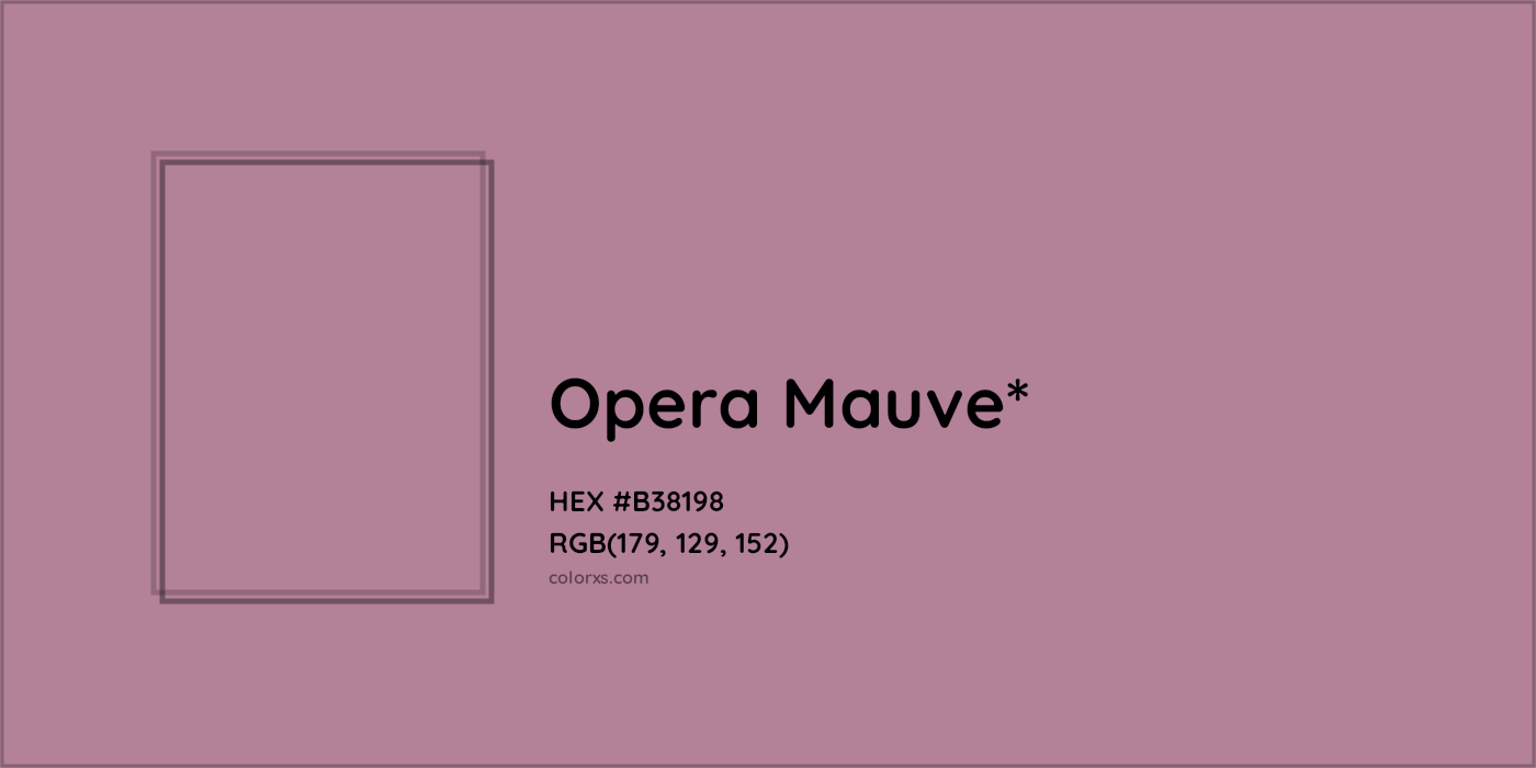 HEX #B38198 Color Name, Color Code, Palettes, Similar Paints, Images