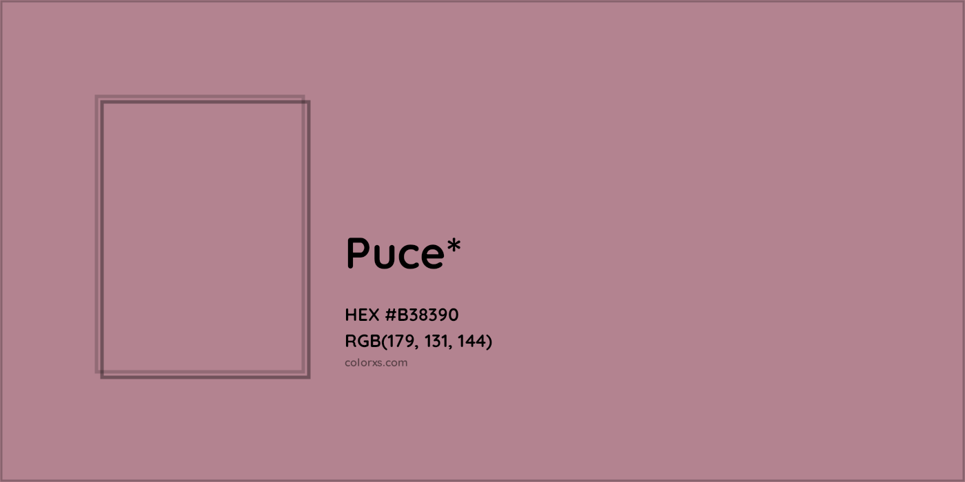 HEX #B38390 Color Name, Color Code, Palettes, Similar Paints, Images