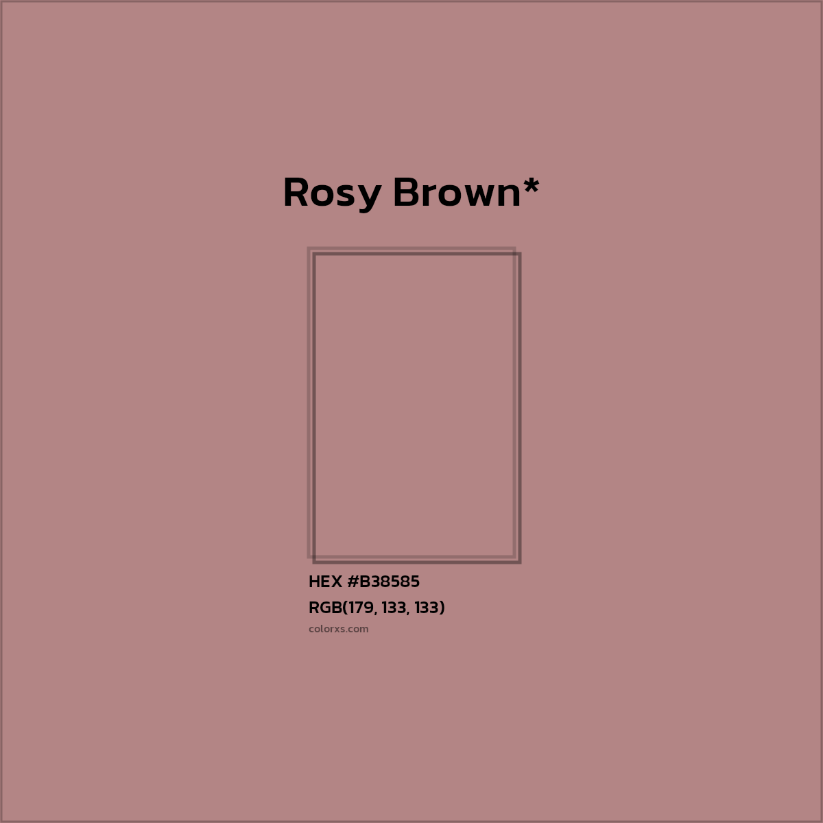 HEX #B38585 Color Name, Color Code, Palettes, Similar Paints, Images