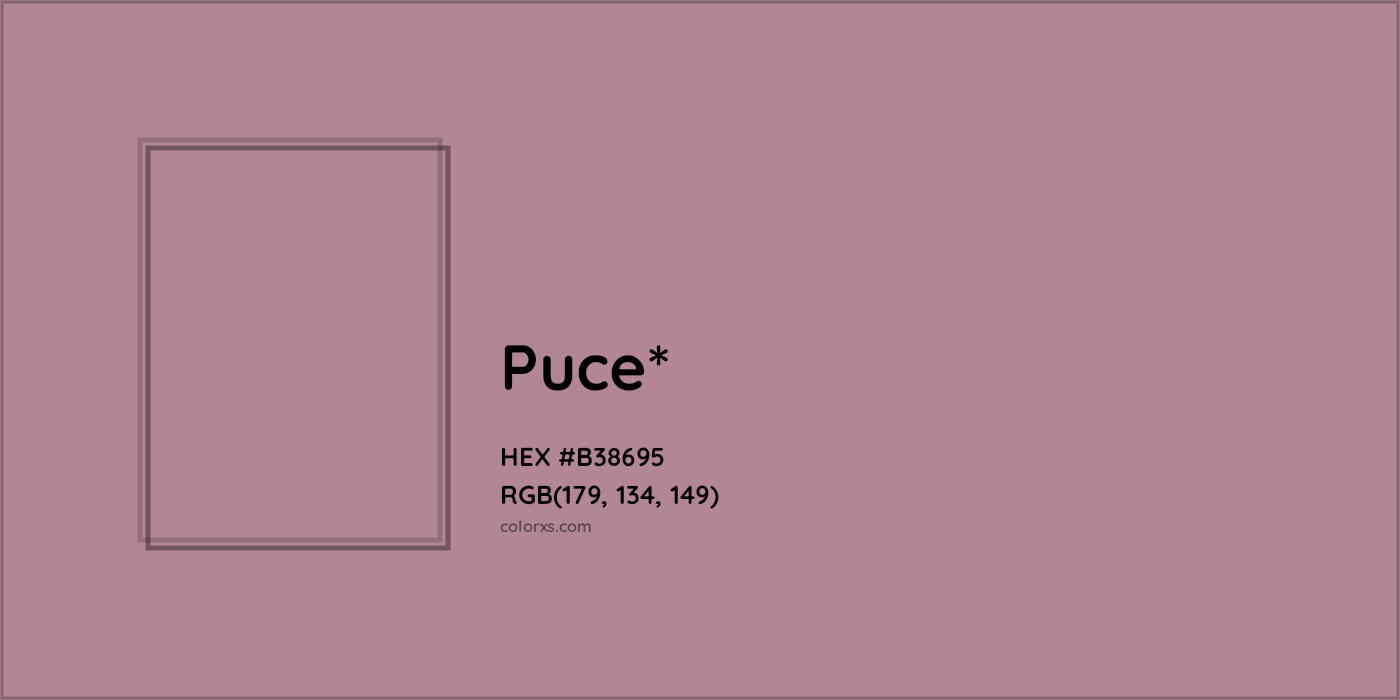 HEX #B38695 Color Name, Color Code, Palettes, Similar Paints, Images